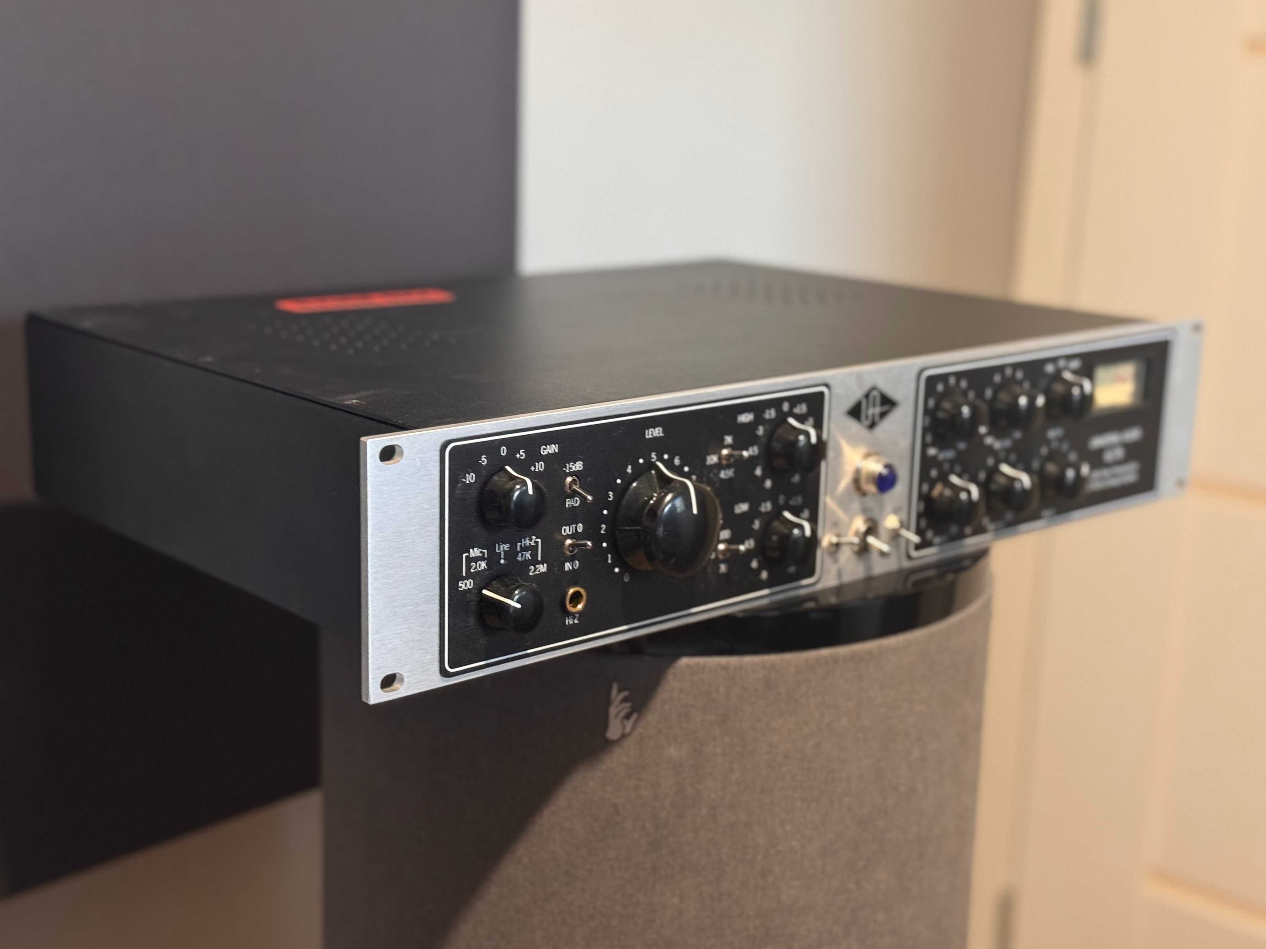 Universal Audio 6176: Lampowy Przedwzmaczniacz mikrofonowy i kompresor