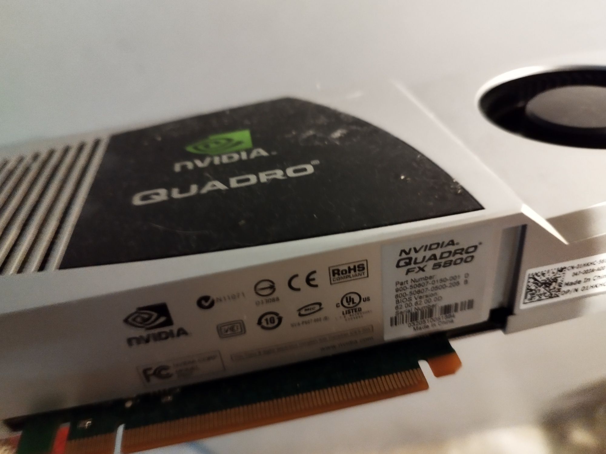 Karta graficzna NVIDIA fx5800