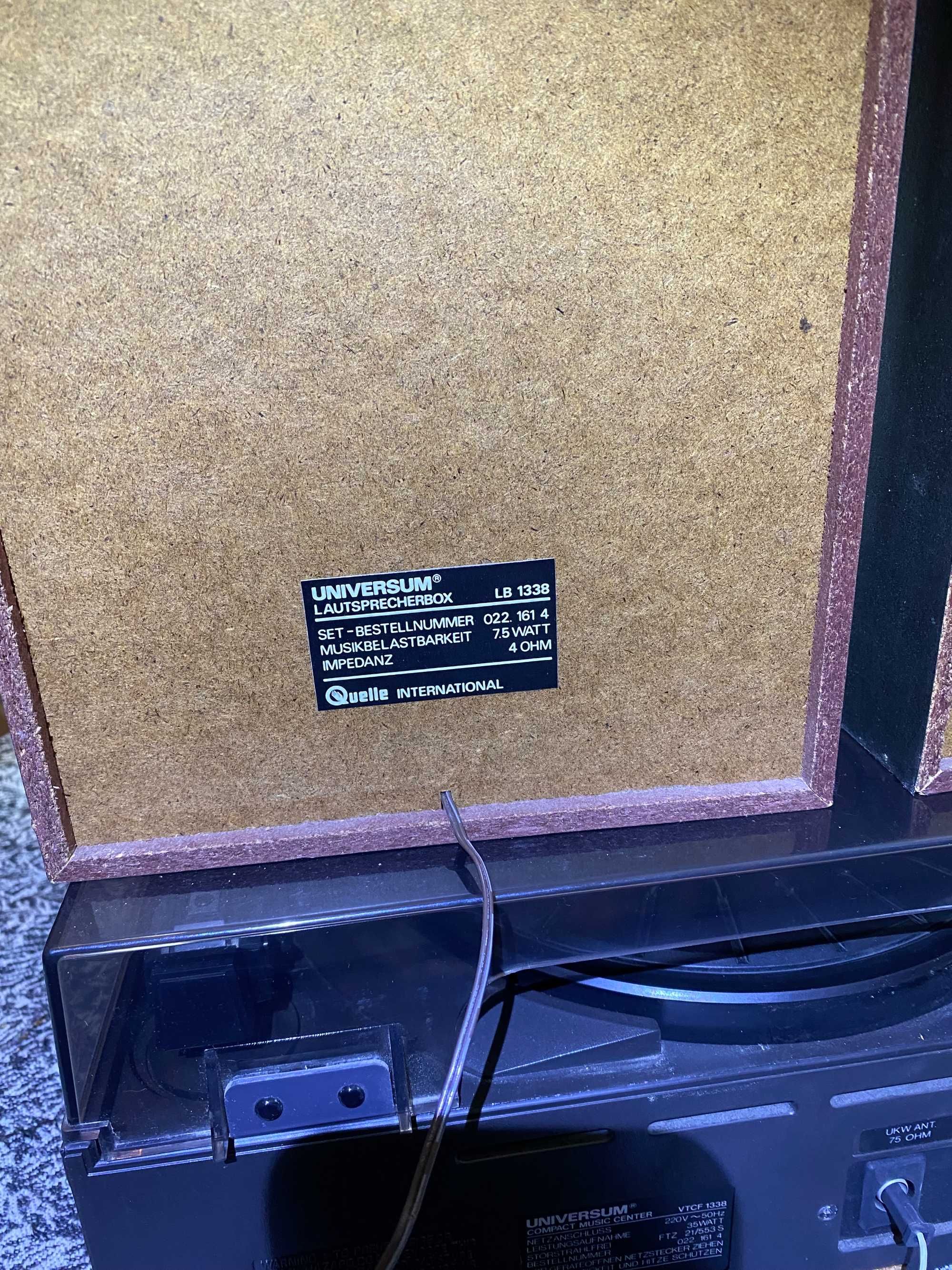 gramofon ,radio ,magnetofon  w jednym-UNIVERSUM VTCF 1338