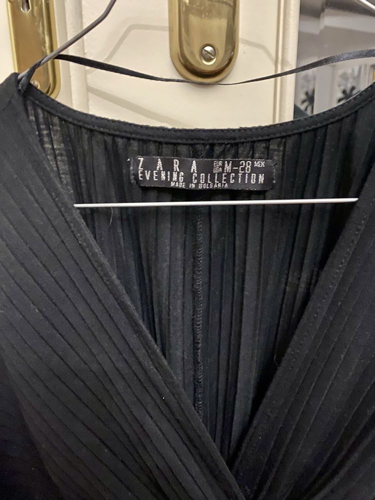 Vestido Preto tamanho M da Zara Evening Collection
