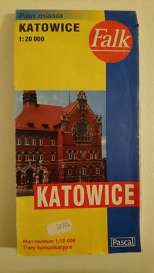 mapa Katowice Plan miasta