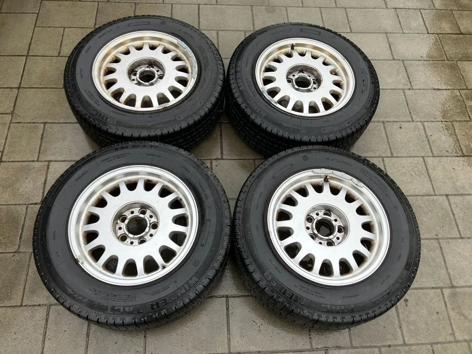 KOŁA ZIMOWE FELGI BMW E38 STYLING 5x120 16 CALI ET20 IS20 7,5J 235/60/16 OEM 1181840