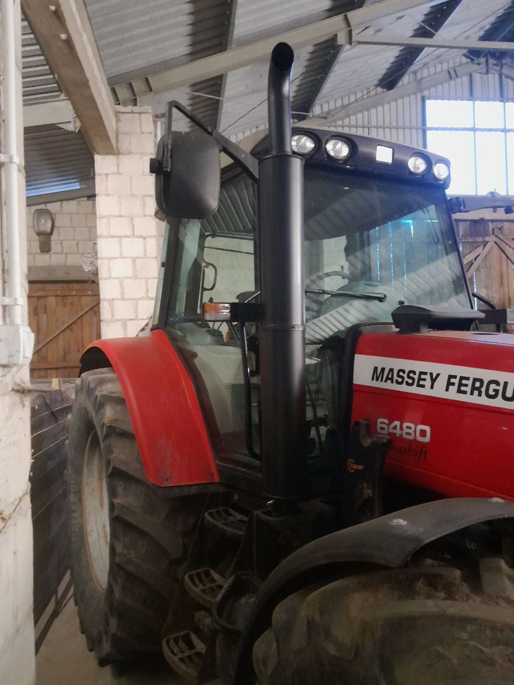 Tłumik wydech mf massey ferguson rura kwasówka