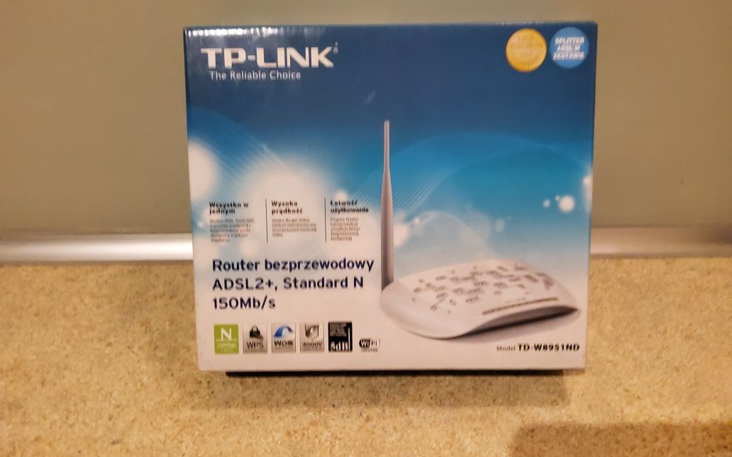 Router WiFi  ADSL 2+ TP Link