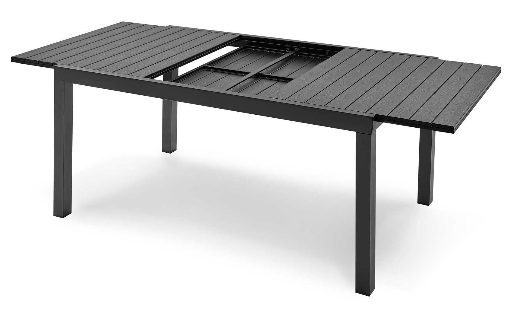 STÓŁ Drewno WOOD - Polywood ROZKŁADANY Taras Ogrodowy 150cm 200cm