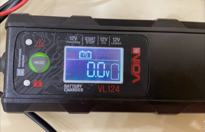 Інтелектуальний зарядний пристрій VOIN VL-124