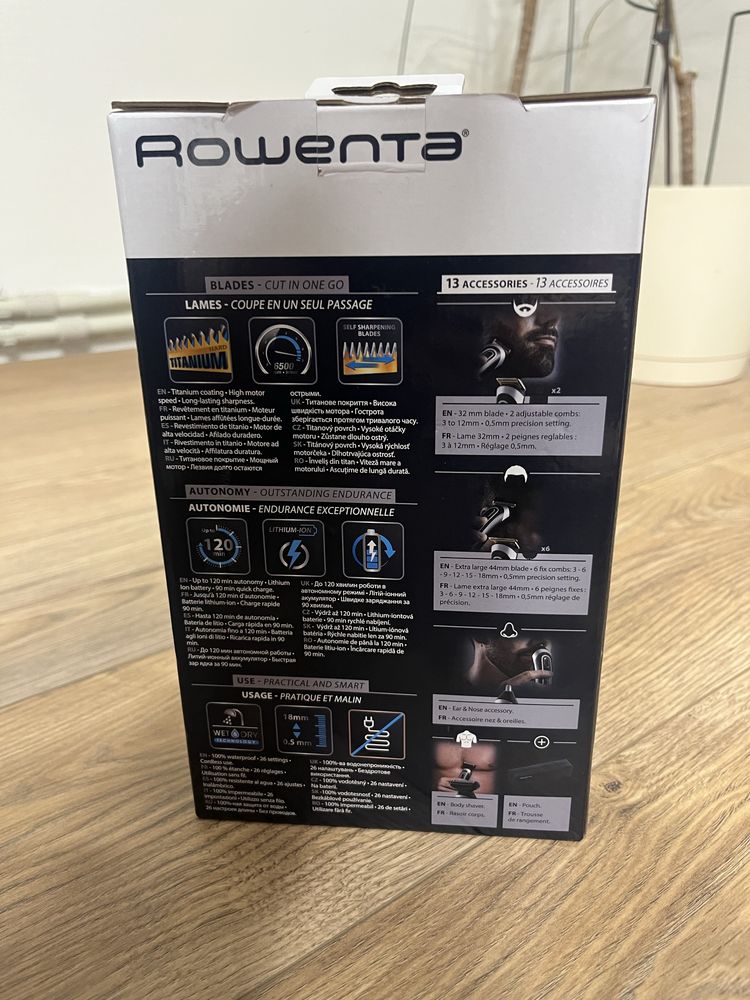 Продам, новий тример Rowenta Trim & Style Easy, модель TN9110F4.