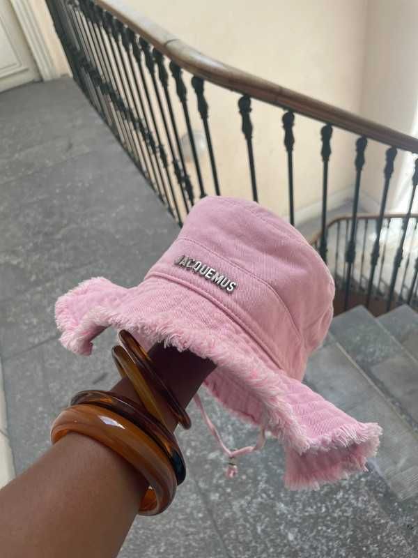 kapelusz Jacquemus Light Pink Nowy