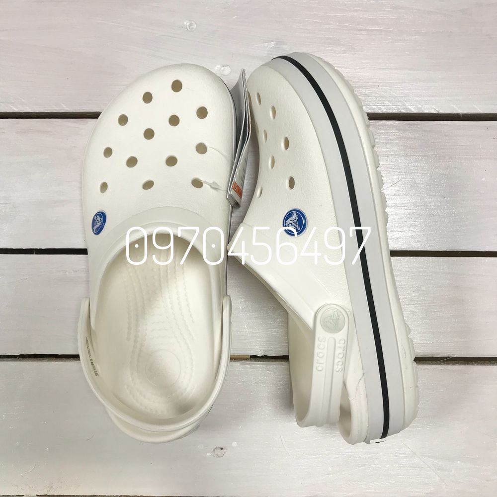 Білі Жіночі Крокси Чоловічі Кроксы Мужские Медицинские Crocs 38р