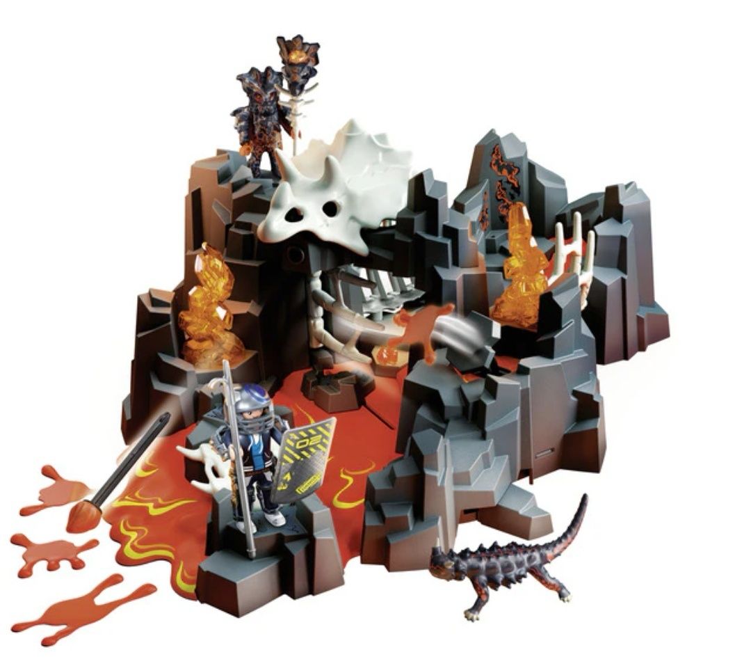 Playmobil dino Rise Guardião da Fonte de Lava(Artigo único)