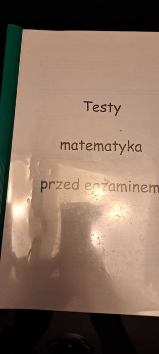 MATURA MATEMATYKA testy i arkusze z odpowiedziami, zakres podstawowy
