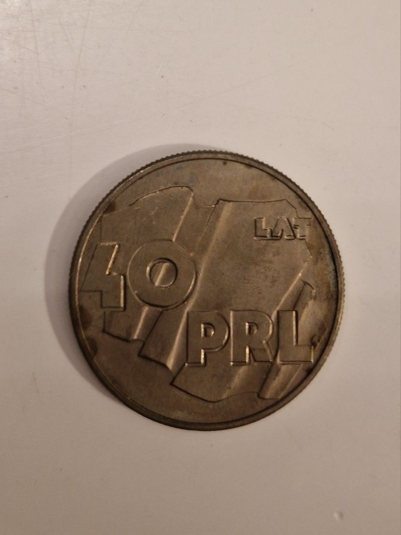 Okolicznościowa moneta 100 zł 40 lat PRL