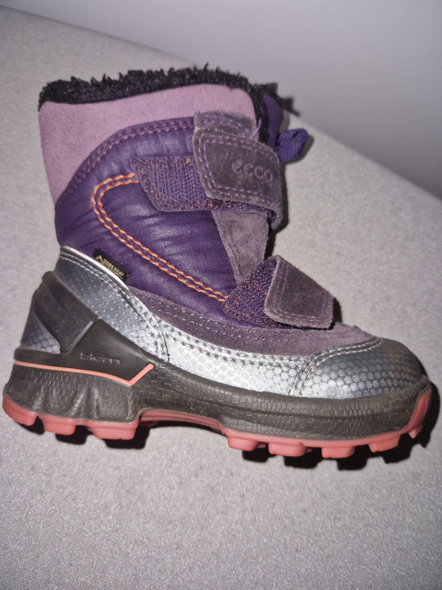 Buty dziewczęce Geox r. 24 - 15 cm zimowe ocieplane