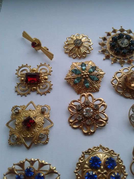 Советские брошки позолота СССР позолоченные , брошь , брошка