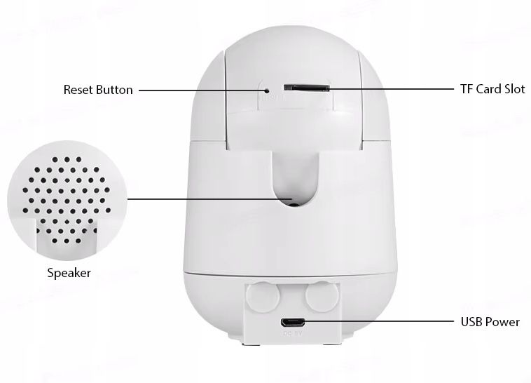 Kamera obrotowa WiFi FUERS 5MP