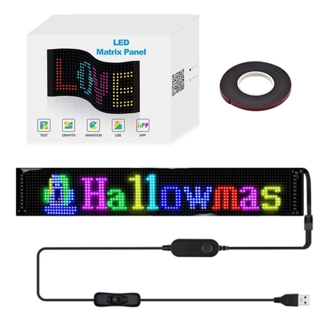 Led панель 16×64led's 12×48см