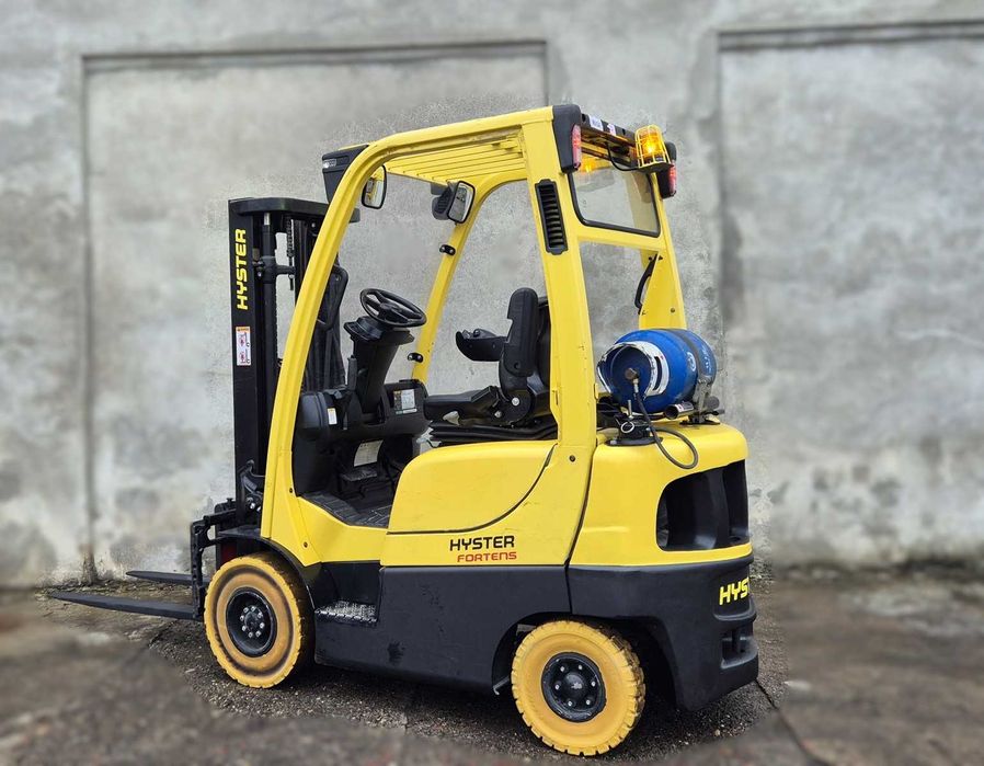 Wózek widłowy Hyster • 1800kg • TRIPLEX • wolny skok • przesuw boczny