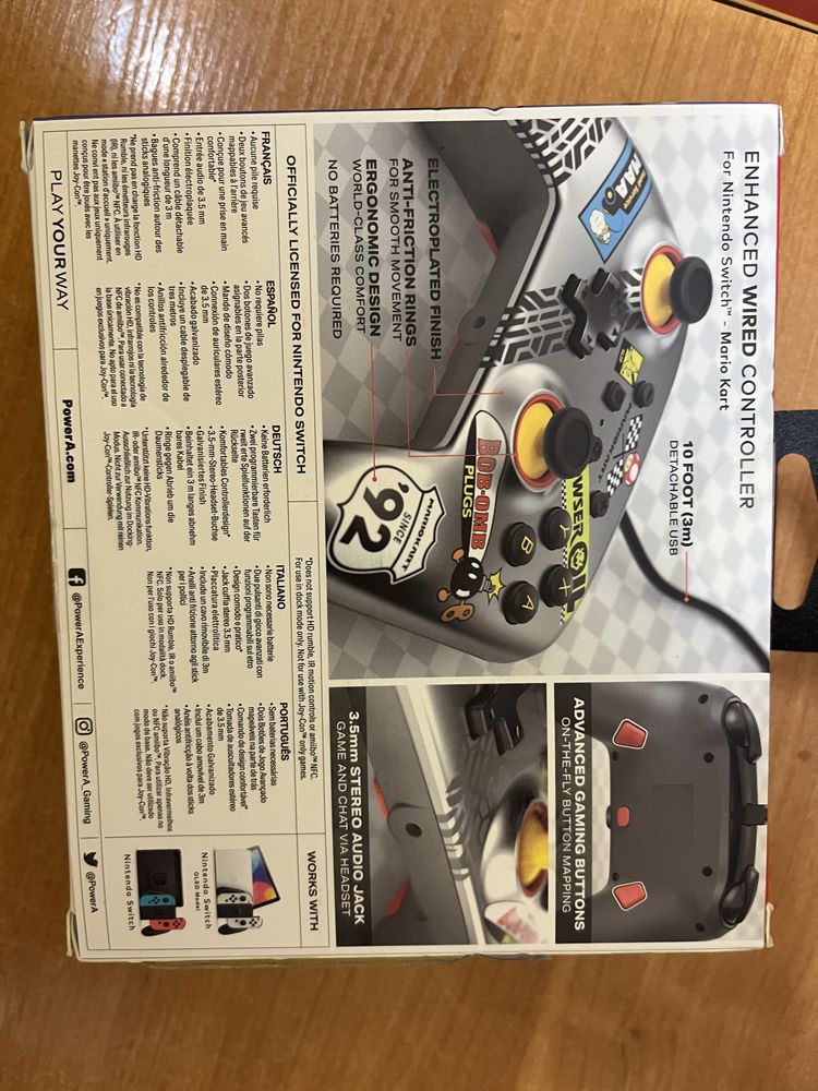 Nowy pad PowerA Nintendo Switch Mario Kart
