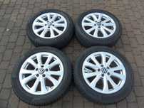 Koła Aluminiowe Zimowe 17 VW PASSAT B8 4x 9 mm CONTINENTAL