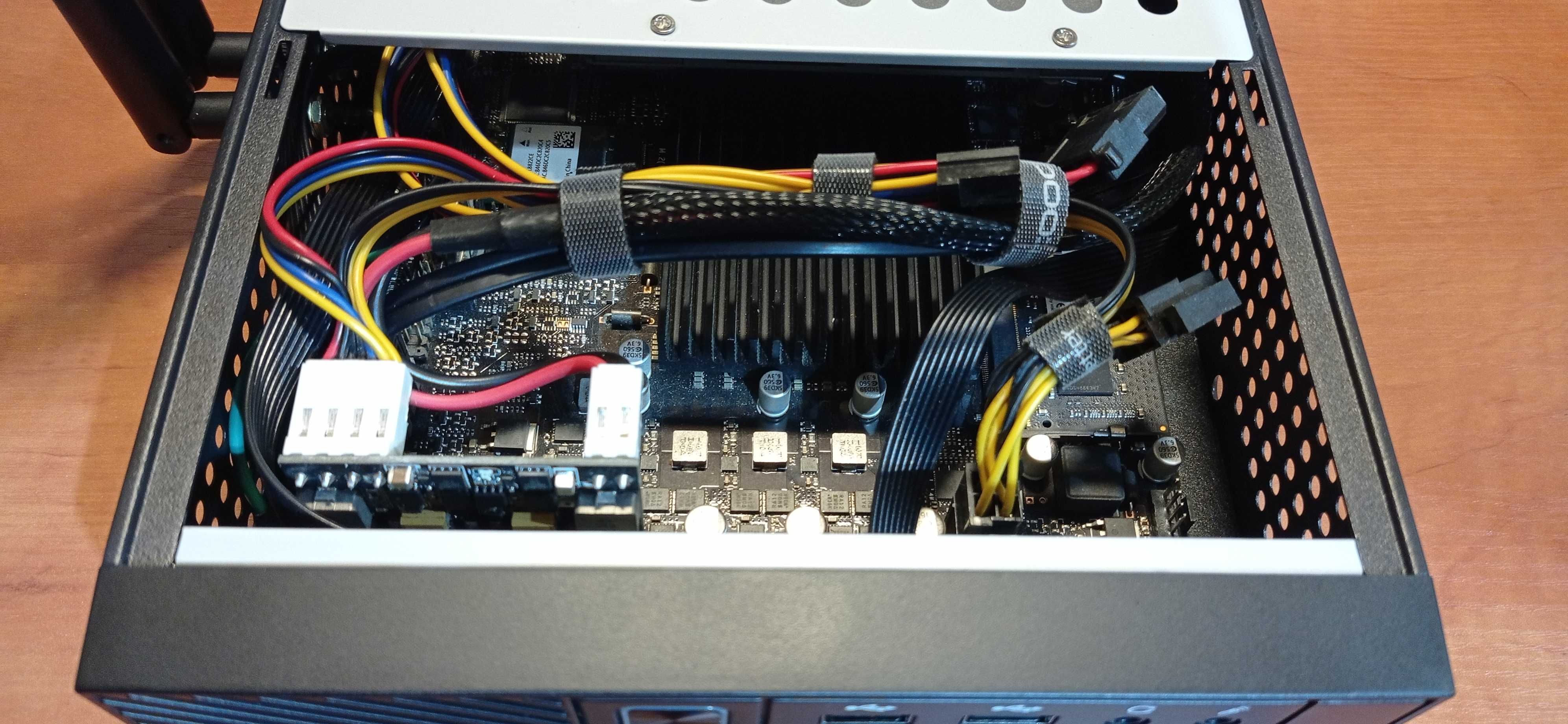 Komputer ITX N100/8GB/250GB M.2 + 120GB SSD/ WIN11 PRO/