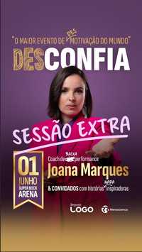 Desconfia Joana Marques (2 bilhetes balcão 2)