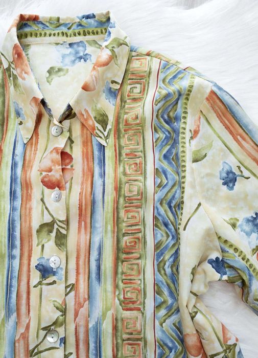 koszula, rozm. 2XL/3XL, kolorowa, pastelowa kwiaty retro y2k aesthetic