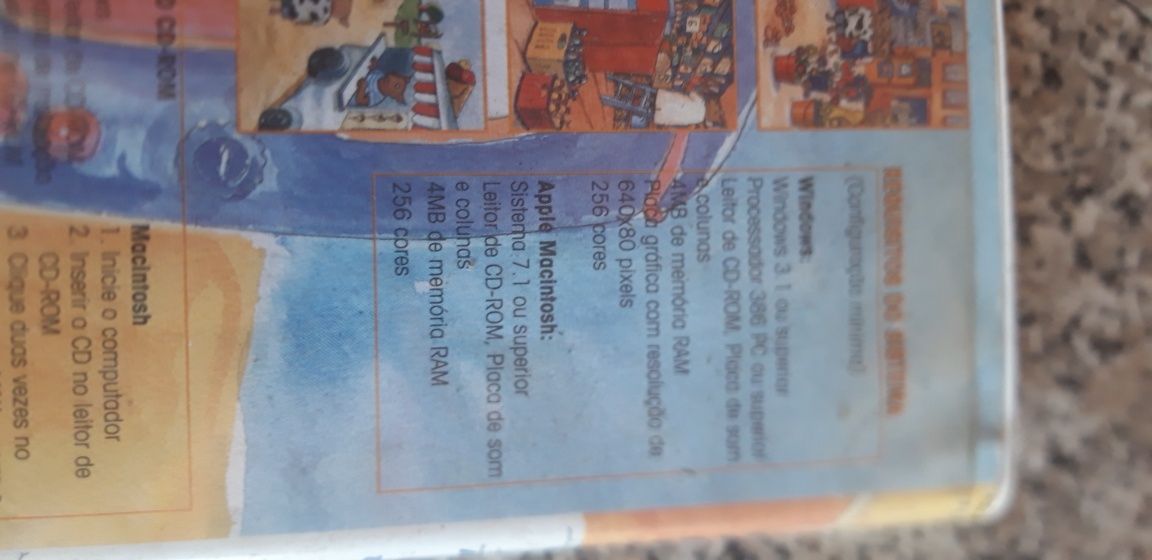 Cd Rom Antigo Infantil