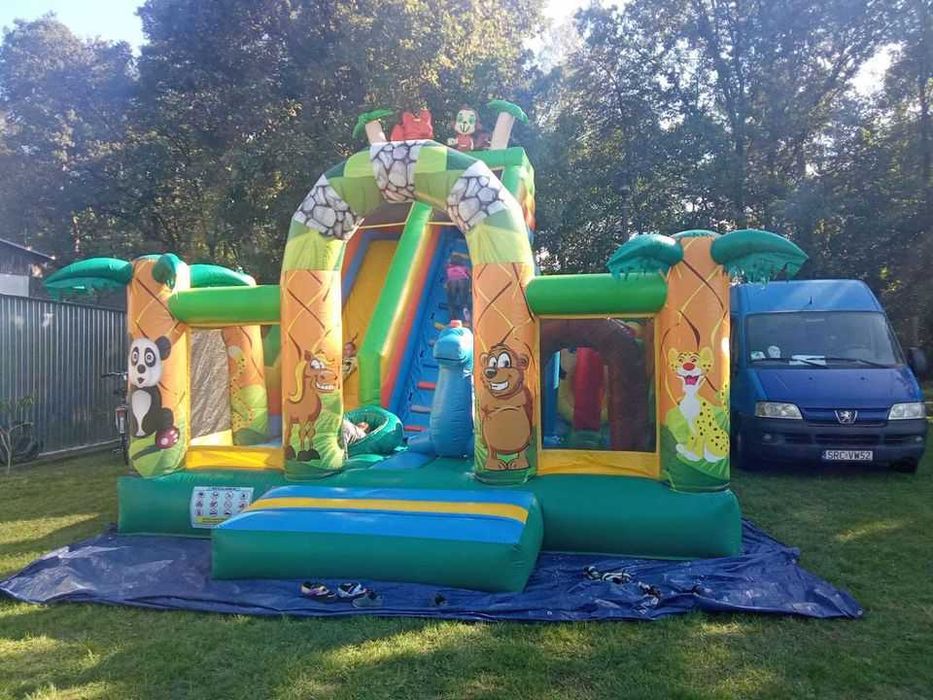 Dmuchaniec Dmuchana zjeżdżalnia wynajem