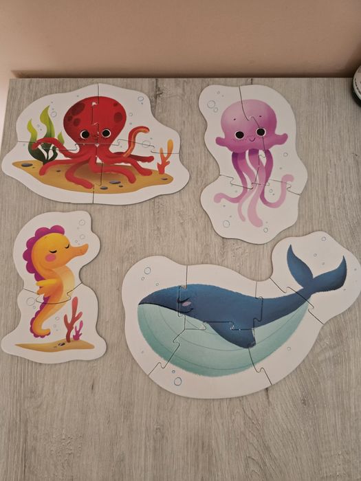 Пазли картонні плотні