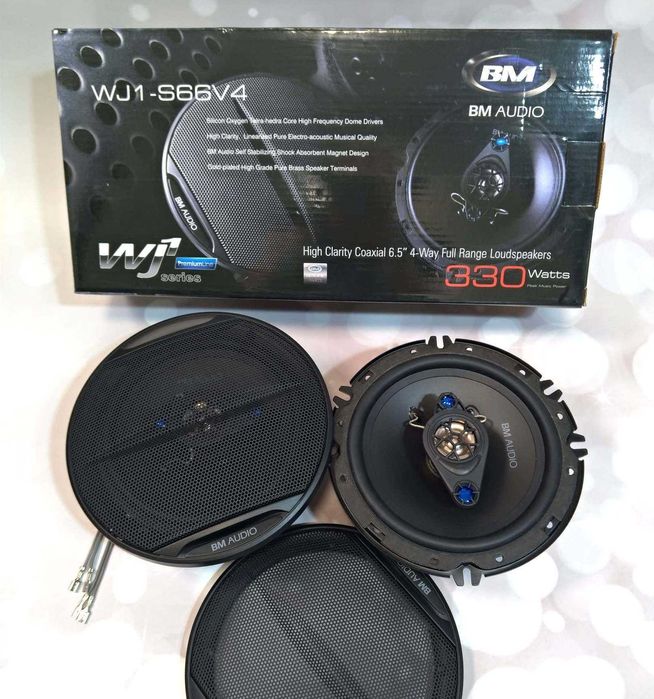 Динамики в машину Boschmann wj1-S66V4 автоакустика 330w 16см