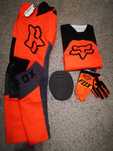 Strój FOX MX 180 (LUX Orange)(cross,quad,enduro,mtb,dh)