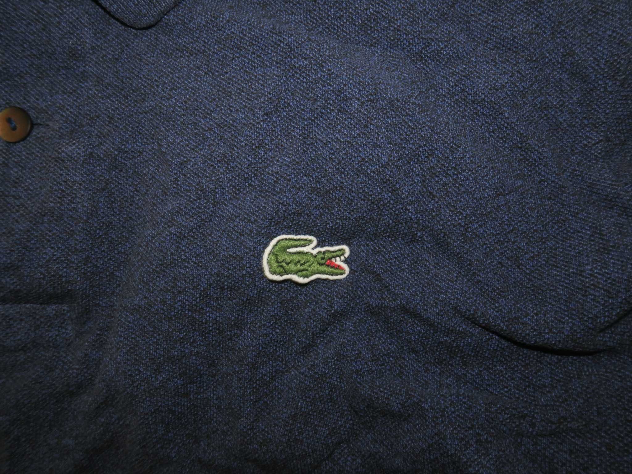 Lacoste longsleeve z kołnierzykiem M/L