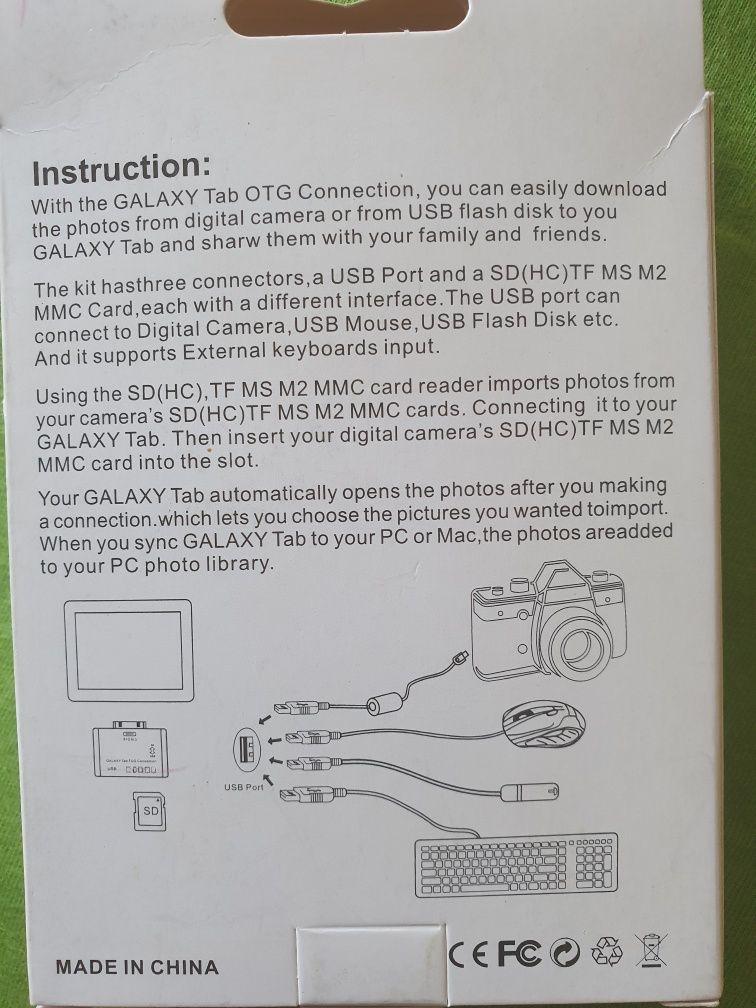 Galaxy Tab OTG Connection
