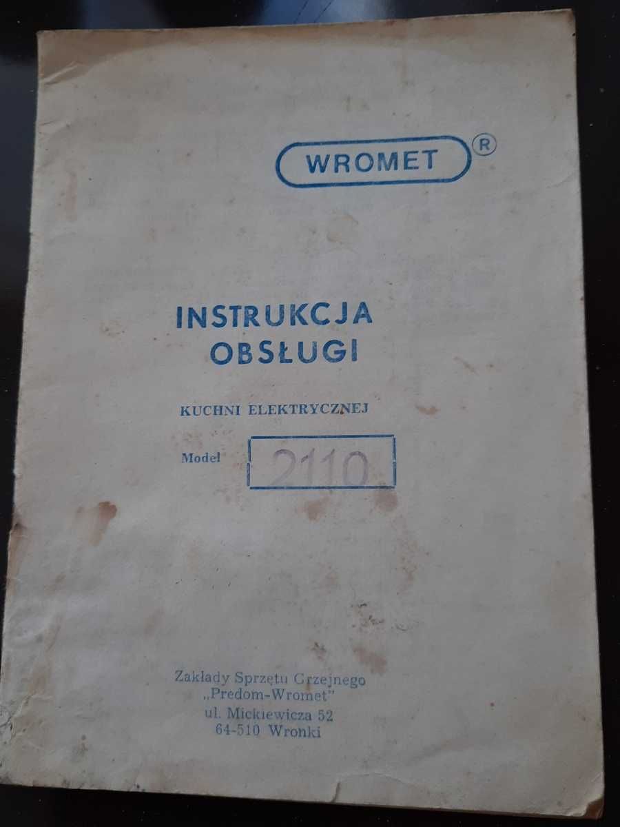 Kuchnia elektryczna  WARTA z piekarnikiem sprawna