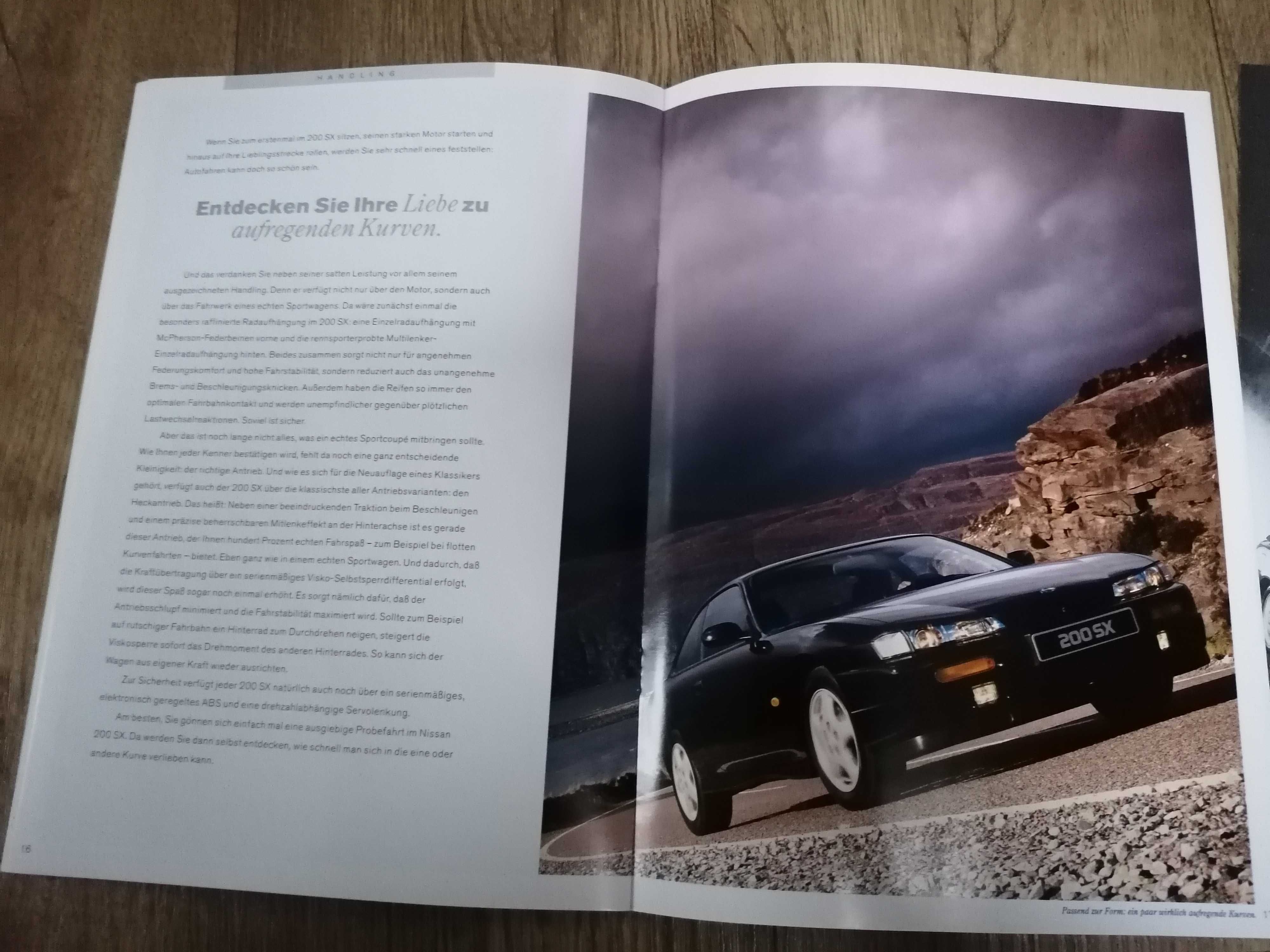 Prospekt Nissan 200SX