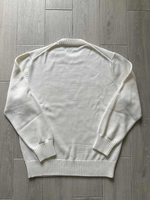 Suitsupply светр чоловічий вовна бежевий білий XL