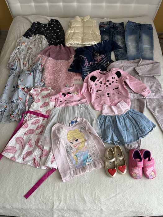 Пакет вещей на девочку 4-5 лет