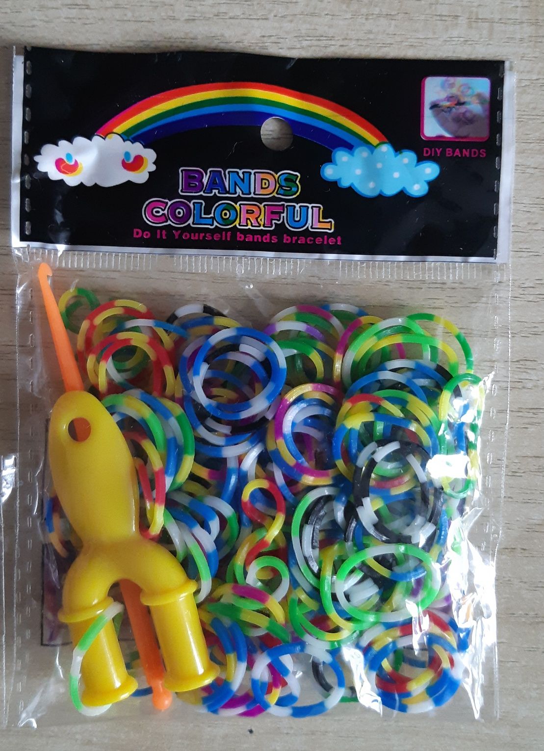 Loom bands gumki wielokolorowe 2 opakowania
