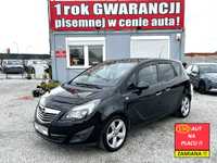 Opel Meriva 1 ROK GWARANCJI W CENIE AUTA, Zamiana, 140 KM !! 1.4 Benz. Fajny Stan!