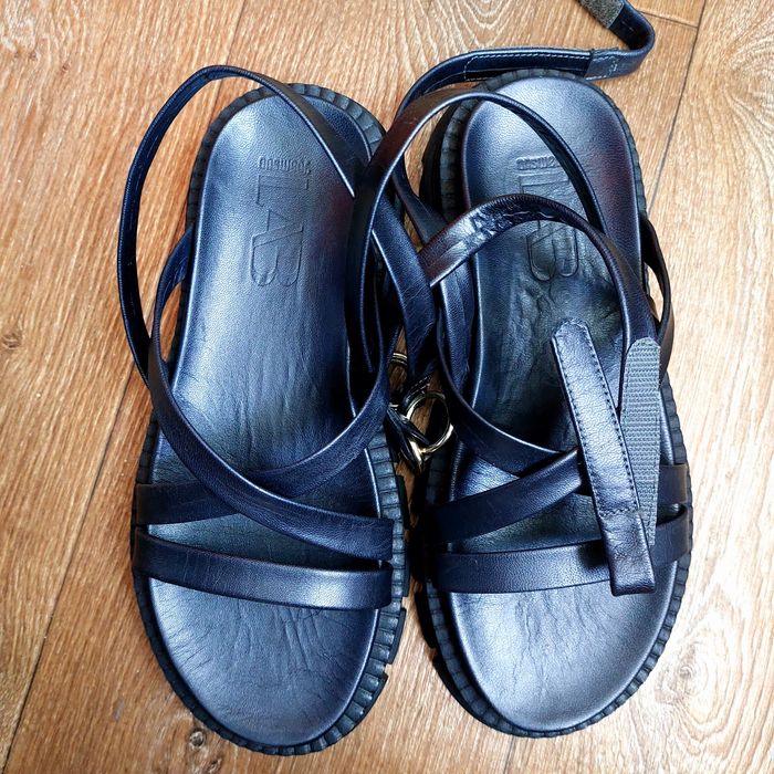 Шкіряні сандалі Answear Lab