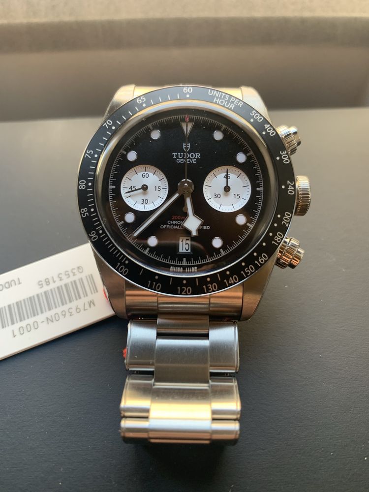 Tudor Reverse Panda chrono 79360,001 black bay 41