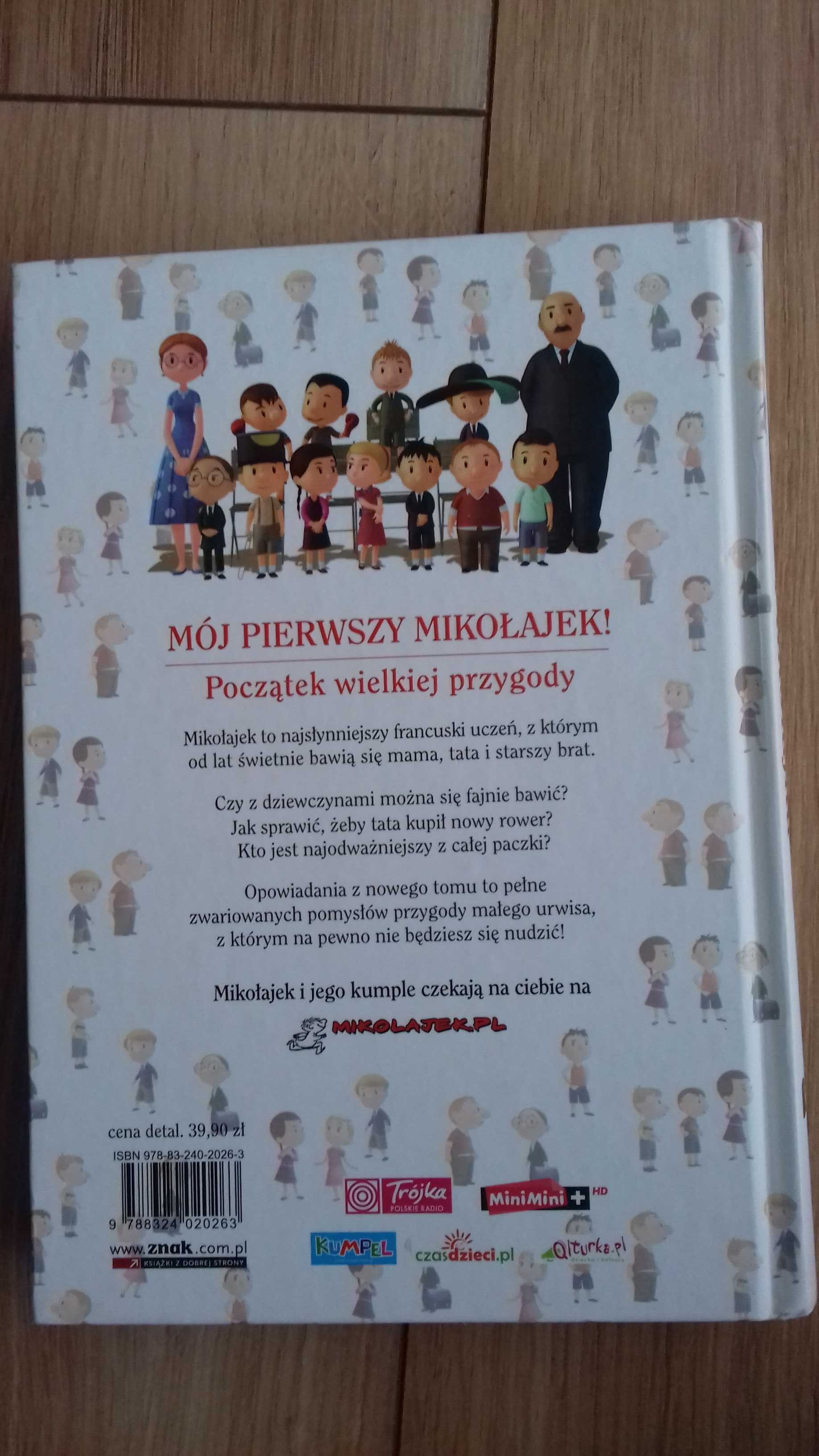 Książka-Najnowsze przygody Mikołajka.