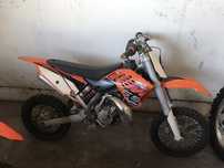 ktm sx 65 10r. wszystko do sinika oraz ramy kola rama kartery wal kosz