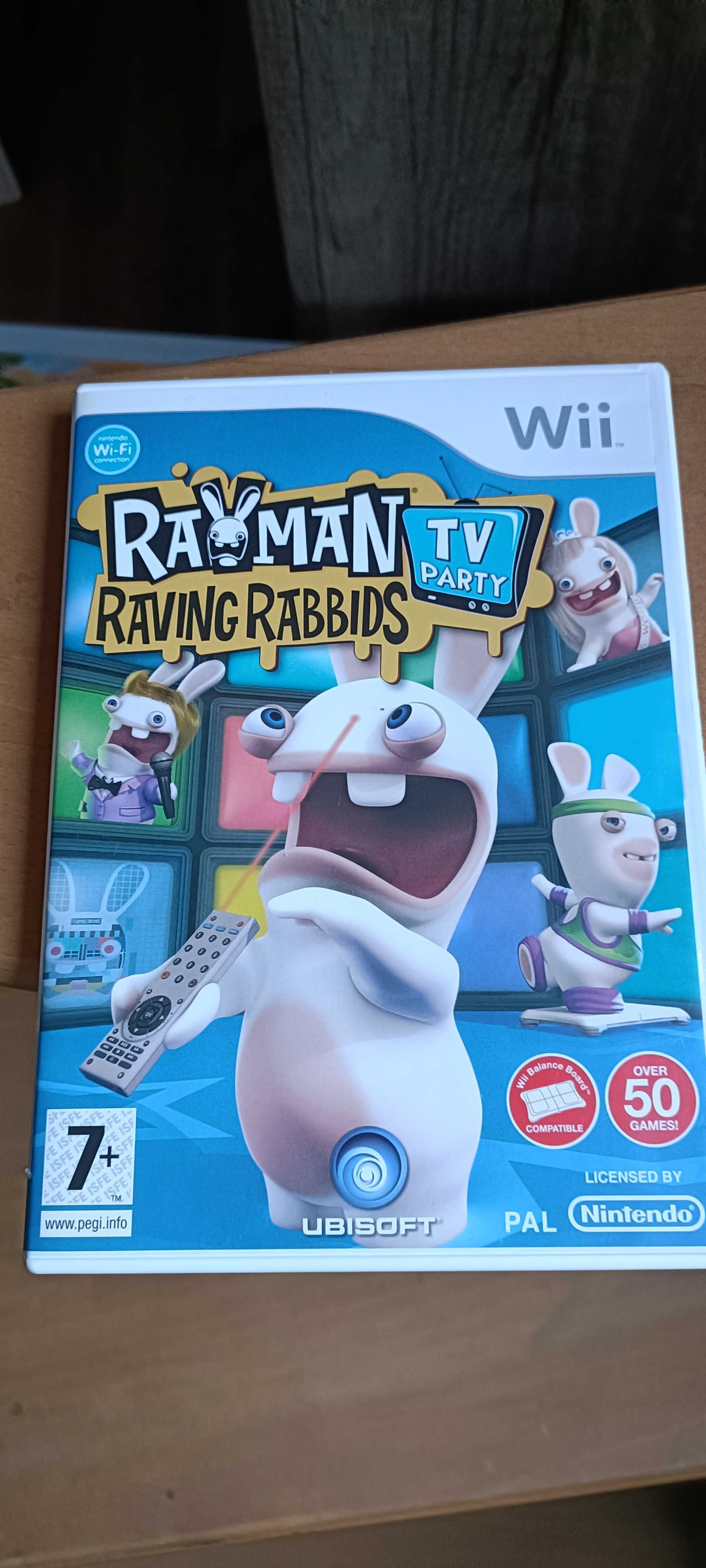 Rayman Raving Rabbits gra WII