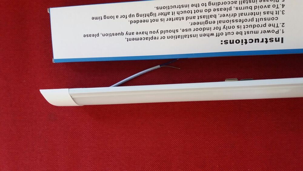 LAMPA LED 120CM 38w= 120w 6000k Warsztatowa Ledowa