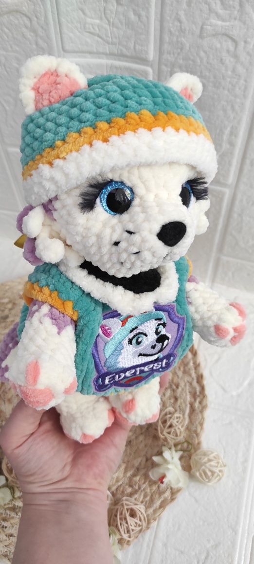 Everest Psi patrol, maskotka szydełkowa 25 cm
