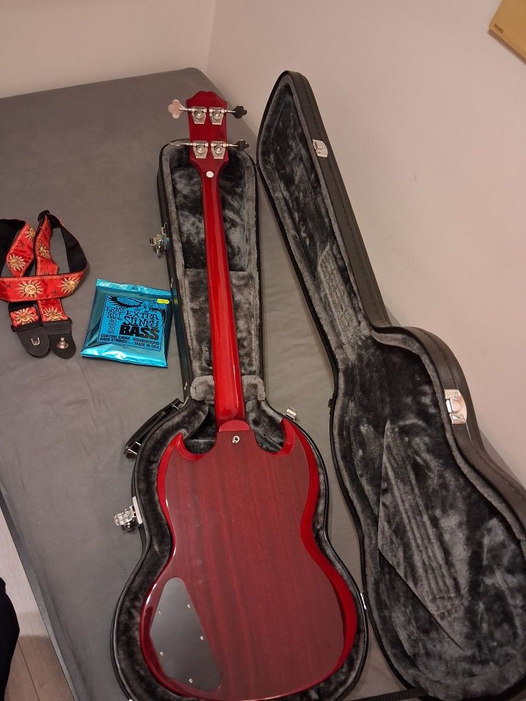Gitara Basowa Epiphone EB-3 CH + pokrowiec