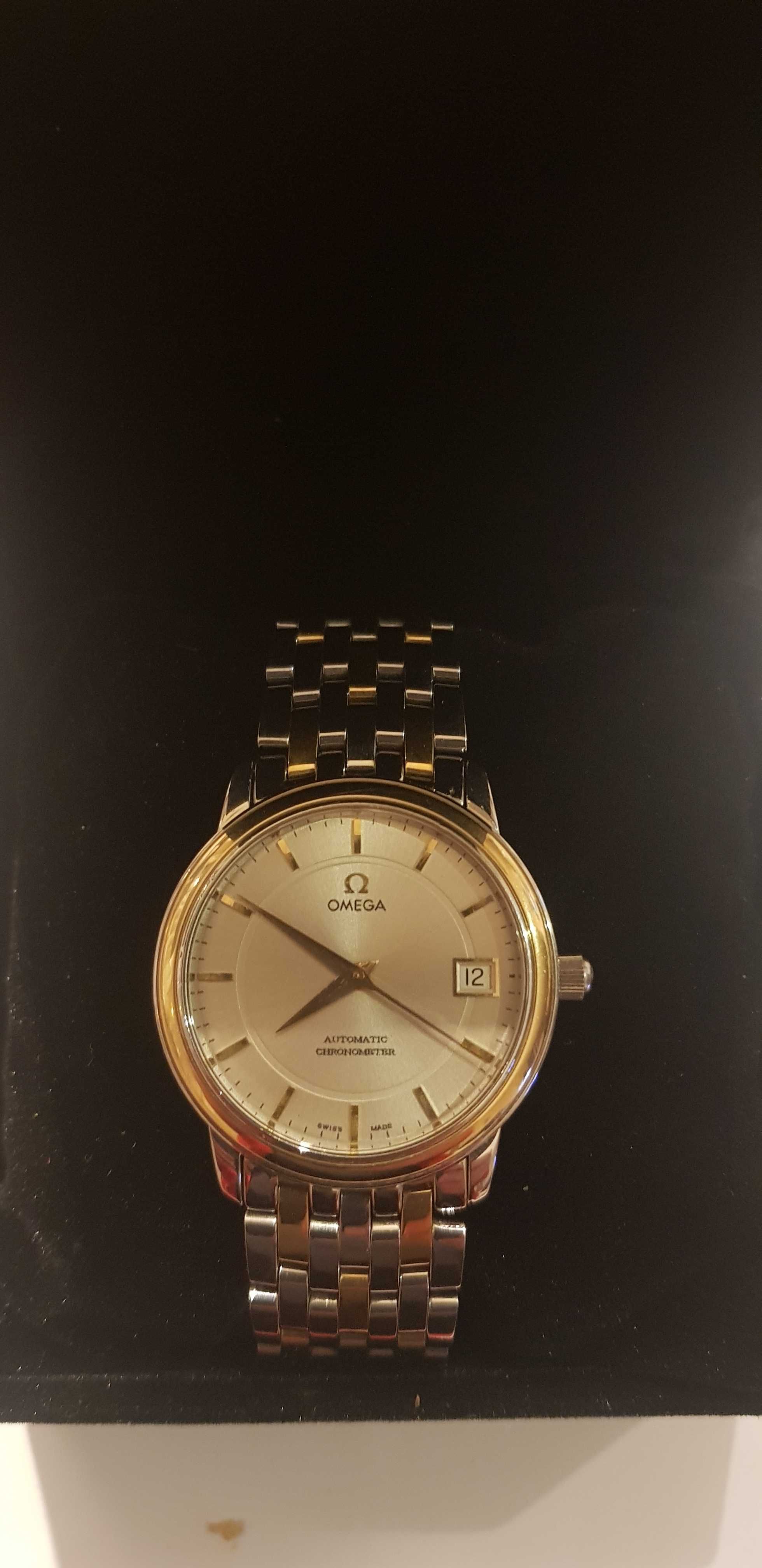 Zegarek omega de ville prestige gold 18k stal