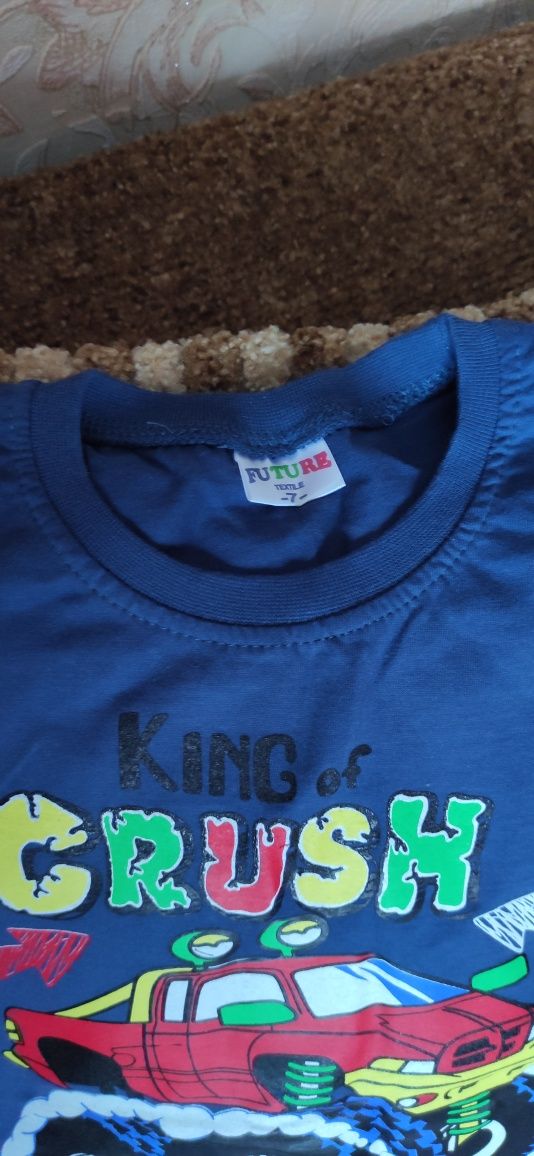 Набір футболка шорти хлопчик 5-7 років