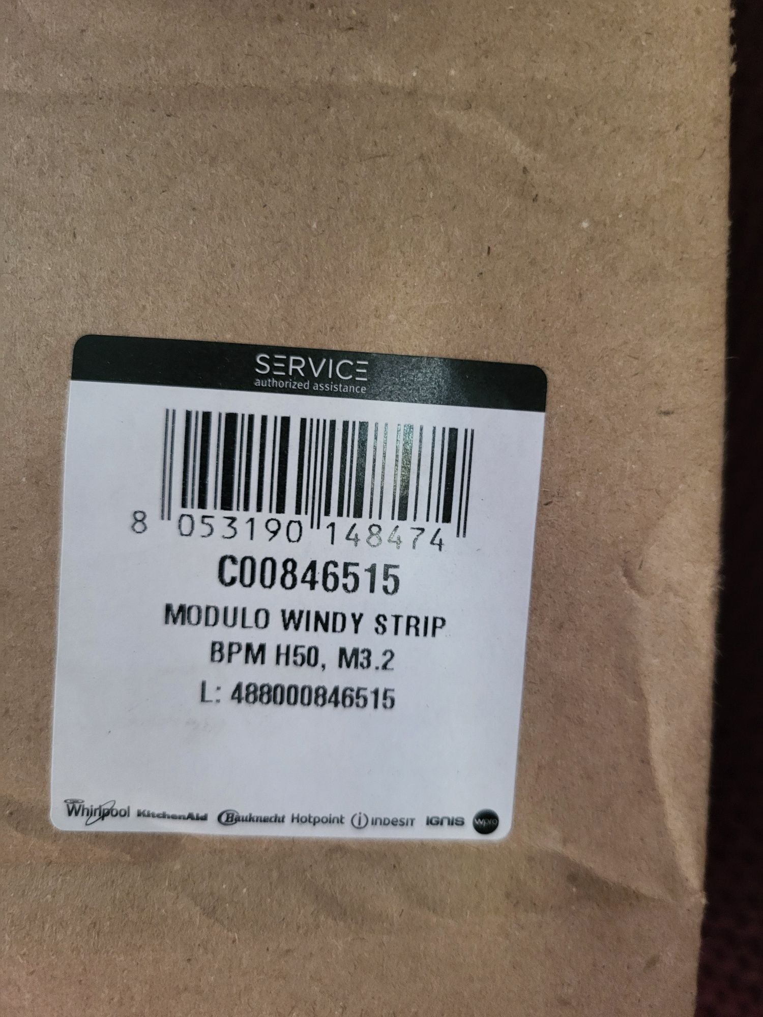 Moduł pralki Whirlpool  Hotpoint Ariston  C00846.515